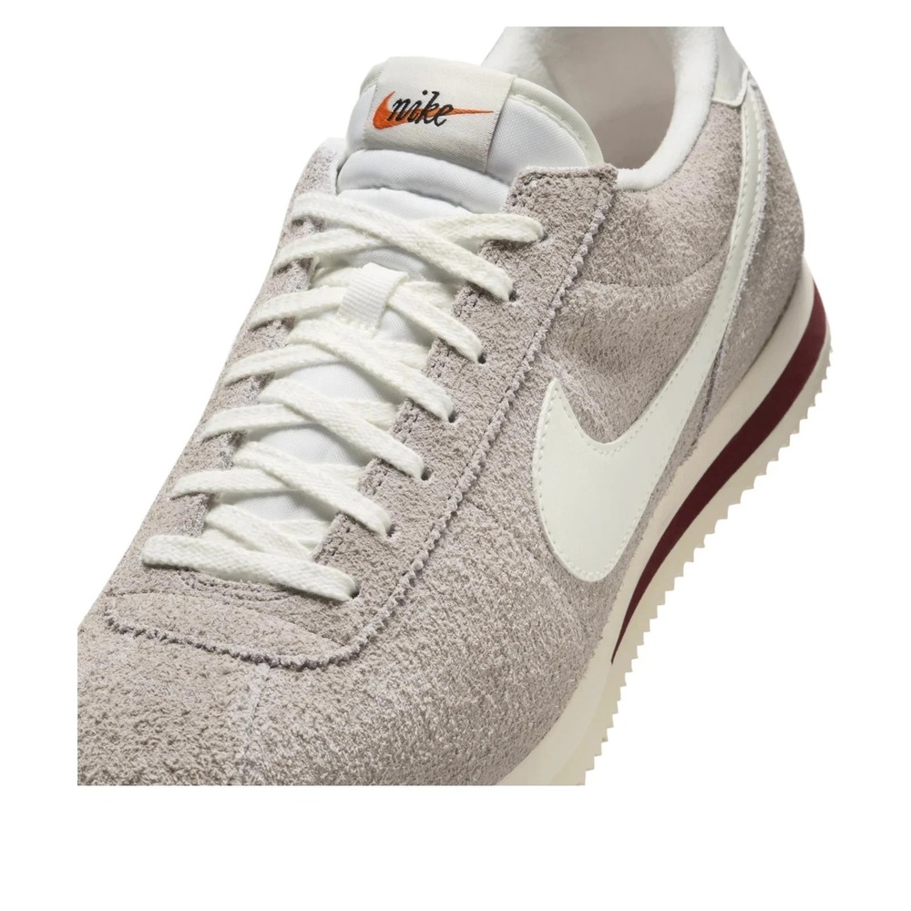 Nike Cortez SE College Grey Sail Shoes Suede Sneakers HF3142-001 Mens 12 NEW - Picture 3 of 6